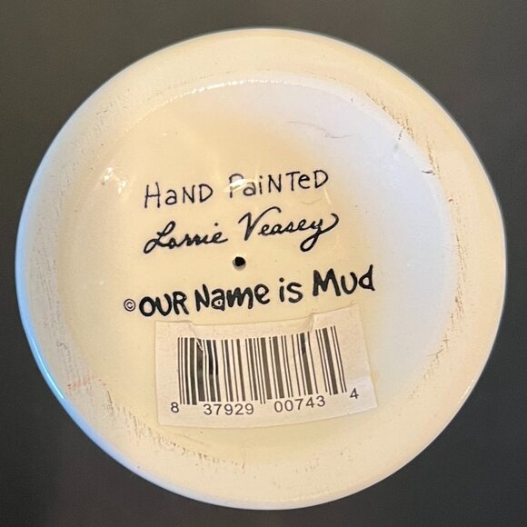 Our Name is Mud LIQUID BIRTHDAY Ceramic Goblet ~ Hand Painted by Lorrie Veasey - Picture 8 of 9